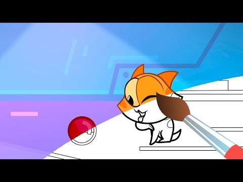 Ам Ням Раскраска - Спасите Котенка - Приключения Ам Няма (Cut the Rope) Супер-Нямы Мультики