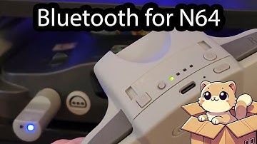Bluetooth on Nintendo 64 with Blueretro