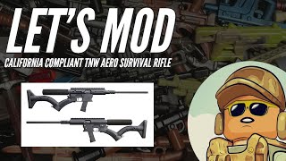 Let's Mod - Making a LEGO Brickarms California Compliant TNW Aero Survival Rifle