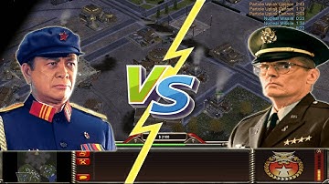Generals Zero Hour - Challenge - General Tao vs General Townes - Hard Difficulty