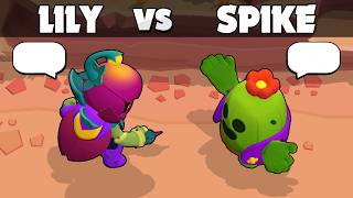 LILY vs SPIKE ⭐ Brawl Stars