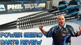 Target PHIL TAYLOR Power 8Zero Darts Review