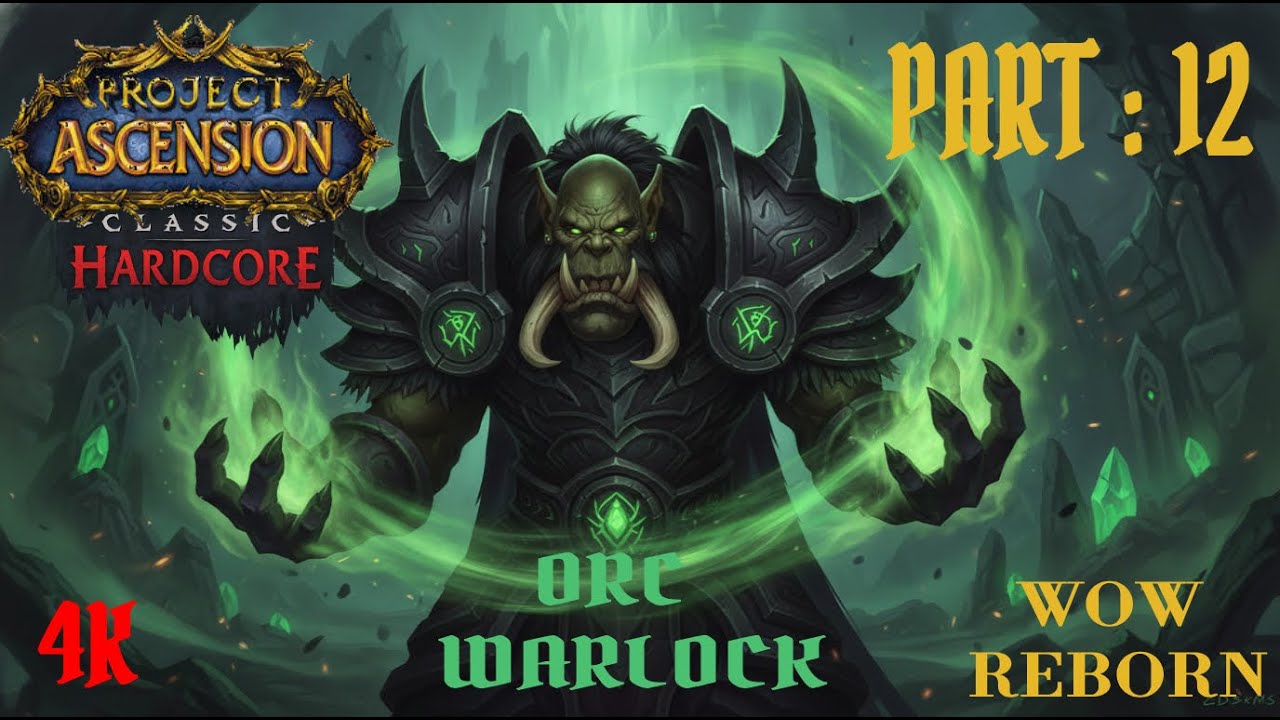 HC Warlock Part 12: Questing in Stonetalon Mountains [4K No Commentary]