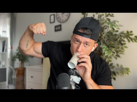 Very Aggressive Close-Up Mouth Sounds // ASMR Male Whispering