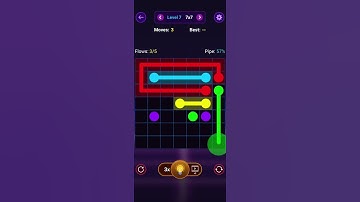 Connect Dots Game | #level7 | Satisfying Gameplay #shorts #puzzle #gaming