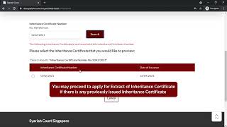 Extracting Inheritance Certificate (English) Extracting Inheritance Certificate (English)