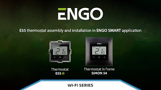 E55 thermostat assembly and installation in ENGO SMART application screenshot 5