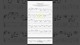 For Classical Guitar - Mauro Giuliani - Fughetta Op.113 classicalguitar guitartutorial guitartabs
