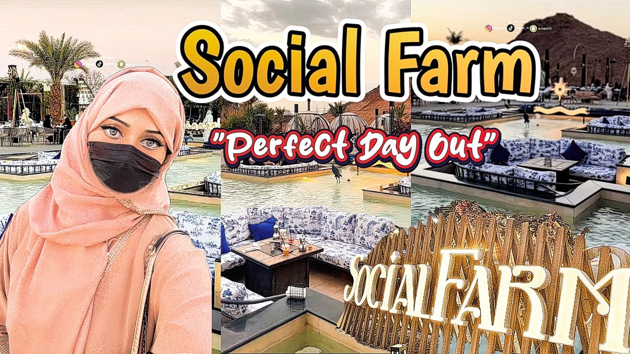 A Beautiful Day at Social Farm Medina 🌴🦩🏕 | Nature, Peace, Calm Vibes & Refreshing Escape.