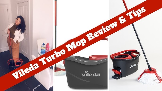 vileda easy wring and clean turbo mop and bucket unboxing