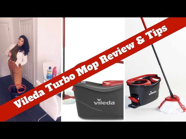 The Vileda EasyWring & Clean Turbo Mop and Bucket Set - Soph-obsessed