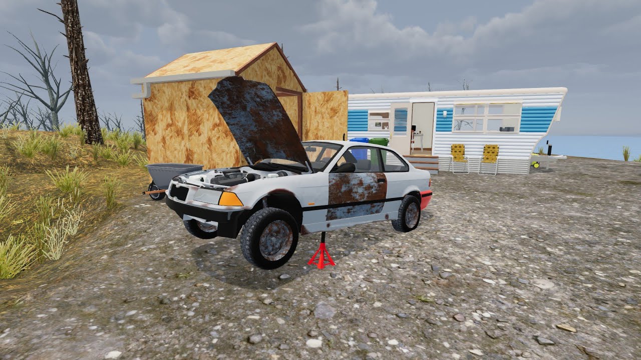 BUILDING THE JALOPY AND THE SUGAR SHACK: Mon Bazou