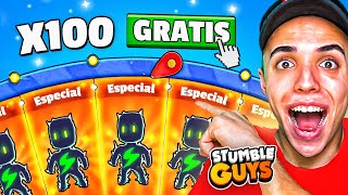 GIRÉ 100 RULETAS de BOLT y ESTO OCURRIÓ! 😱 *skin especial*