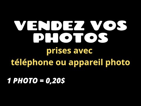 Comment vendre ses photos sur internet [sell your photos online]