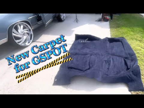 ACC Carpet Install in the homies 1985 OLDS Cutlass Salon GBODY