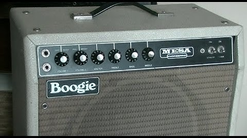 Secrets of the Mesa Boogie Mark I - 1974 SERVICE & DEMO (Carlos Santana Amp!)
