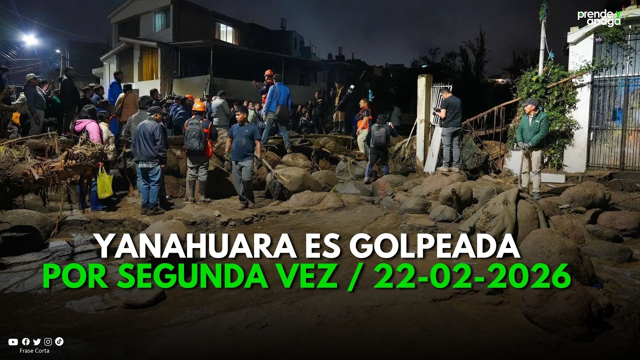 Arequipa: Nuevo desborde de la torrentera Chullo en Yanahuara 2026