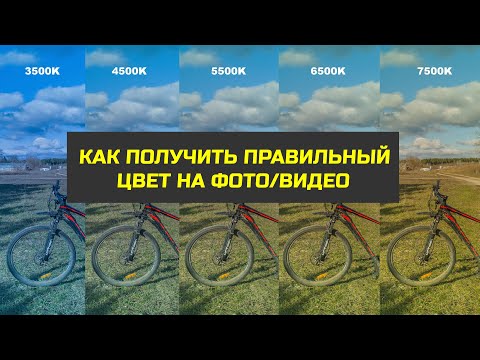 Видео: КАК ПОЛУЧИТЬ ПРАВИЛЬНЫЙ ЦВЕТ на фото/видео?