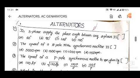 తెలుగు PART 01 ALTERNATORS MOST IMPORTANT BITS. జూనియర్ లైన్ మెన్  JLM TSSPDCL