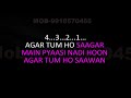 Tumhen Dekhti Hoon Karaoke Lata Mangeshkar HQ
