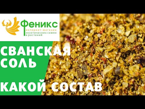 СВАНСКАЯ СОЛЬ из чего состоит?