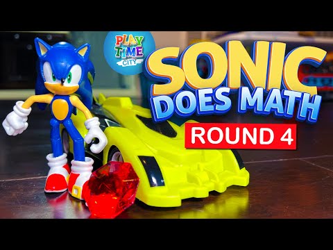 Sonic Does Math - Addition Practice for First Grade