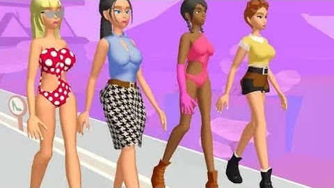 MAX LEVEL!  Fashion Battle 💇💄👗All Levels Gameplay Android iOS