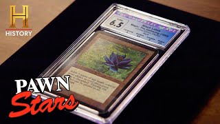 "HOLY GRAIL" of Magic Cards: ULTRA RARE Black Lotus | Pawn Stars Do America (Season 1) screenshot 5