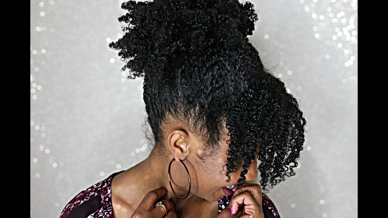 Twist Out Using Eco Styler Gel On Natural Hair - YouTube