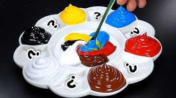 How to Making 13 Magical Colors from 6 Primary Colors | Satisfying Color Mixing