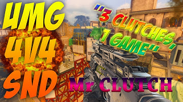 Black Ops 3: UMG 4v4 SND ♥ "Clutch Master" (Listen-In)