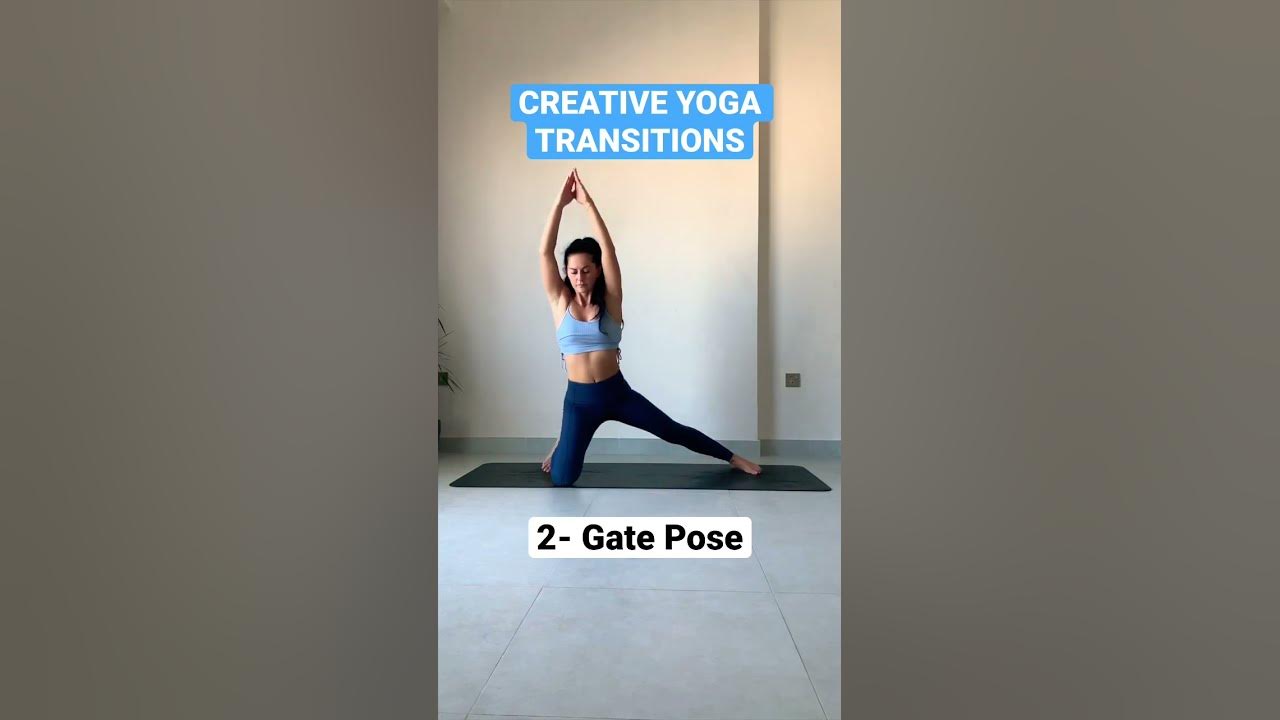 GET CREATIVE WITH YOUR FLOW. And try these skandasana transitions!