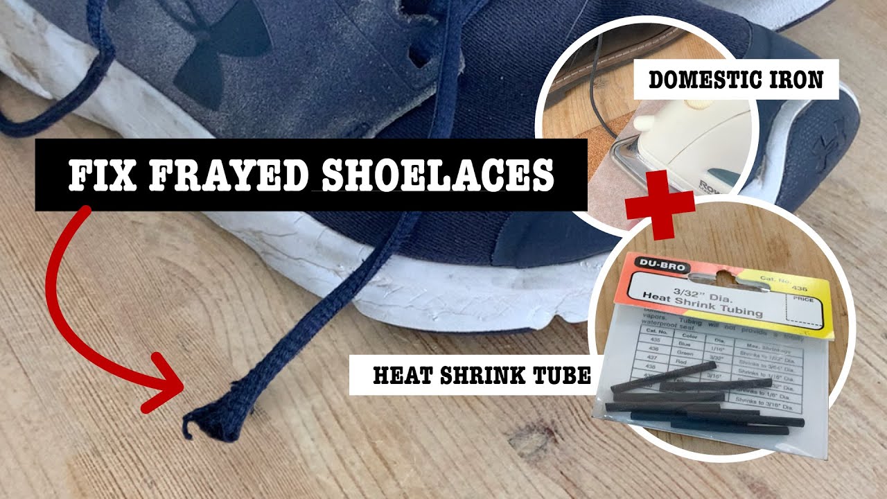 How To: Fix Your Shoelace Tips & Repair Frayed Laces - ManMadeDIY
