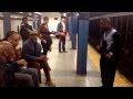 Acapella Temptations - My Girl in Chambers Street subway, NYC (Made Over group)