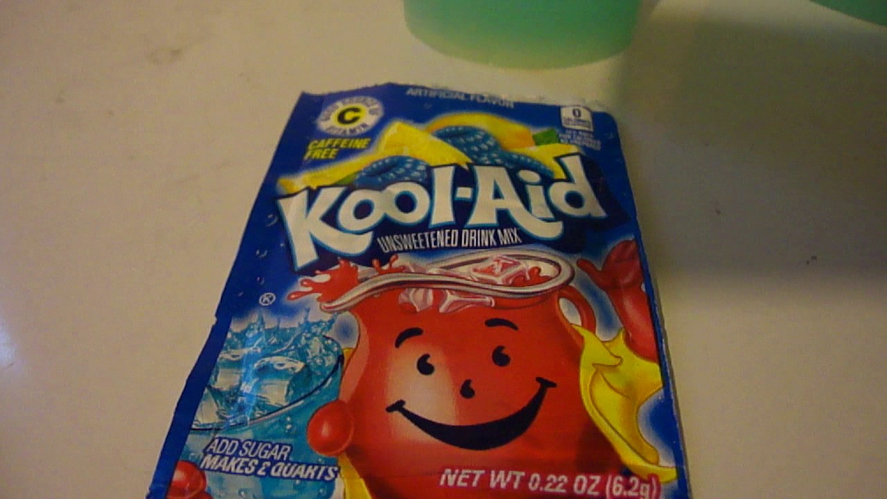 Blue Raspberry Lemonade KoolAid (a special ASMR collab with Angela