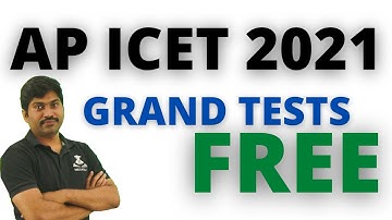 how to use free grand tests of ap icet 2021 #mrhafeez