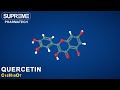 Quercetin  c15h10o7  3d molecule