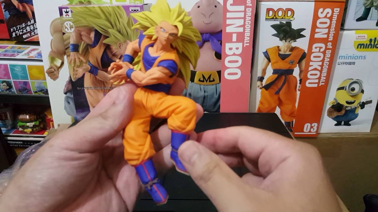 七龍珠造型6 天下一武道會孫悟空超級賽亞人3 Super Saiyan 3 Goku 龜派氣功開箱造形天下一武道会6 バンプレストフィギュアコロシアム Youtube