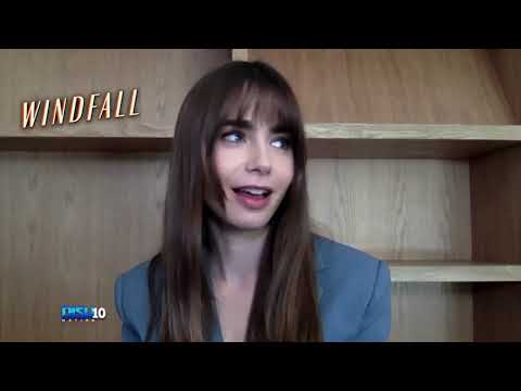 LILY COLLINS on how 'Emily' would do if taken hostage...