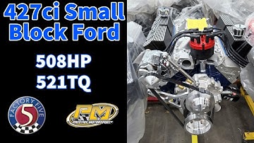 Factory Five Cobra Bound 508HP 427ci Small Block Ford Dyno Testing at Prestige for Billy