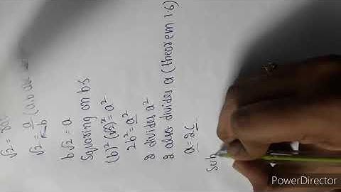 show that root 2 is irrational,explained in telugu,easily