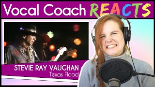 Video thumbnail of "Vocal Coach reacts to Stevie Ray Vaughan - Texas Flood (Live)"