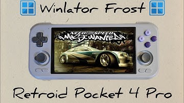Need For Speed Most Wanted Redux v3 | Winlator Frost | D1100