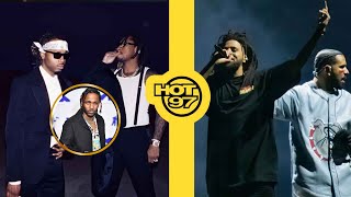 Kendrick Lamar Takes SHOTS At Drake \& J. Cole In New Verse: A Breakdown