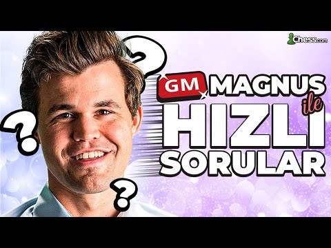 Magnus Carlsen İle Hızlı Sorular!