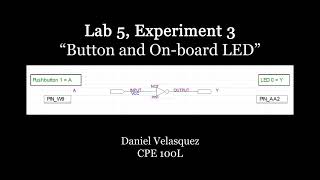 Famous CPE 100L - Lab 5, Experiment 3 (Button and On-board LED) Net Worth