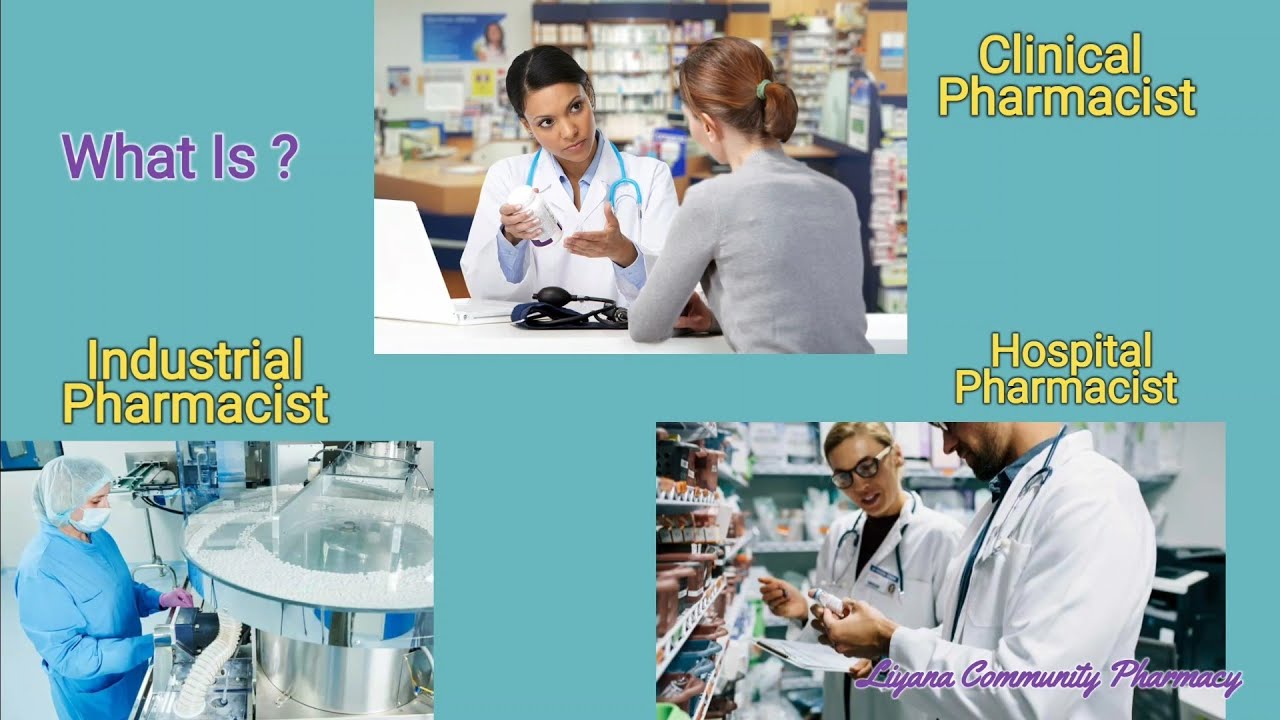 Know about different types of Pharmacist working in the field like ...