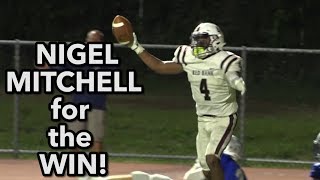 Red Bank Regional 28 Holmdel 25 | Nigel Mitchell GW TD catch with 10 seconds left