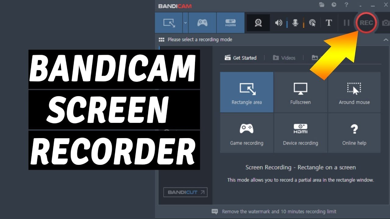 Free Screen Recorder - Bandicam