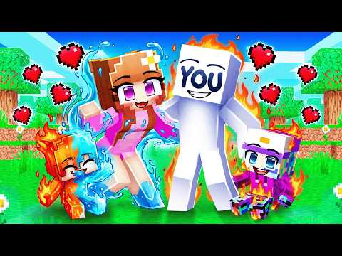You Have A ELEMENTAL Family in Minecraft!